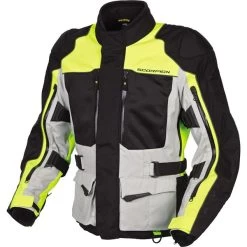 Scorpion EXO Yosemite Hi-Viz Textile Jacket -Motorcycle Equipment Store 033 12950 3 C