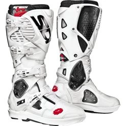 Sidi Crossfire 3 SR Boots -Motorcycle Equipment Store 043 SID C3S WHWH 42