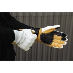 Biltwell Belden Leather Gloves -Motorcycle Equipment Store 072 1505 0409 301 D