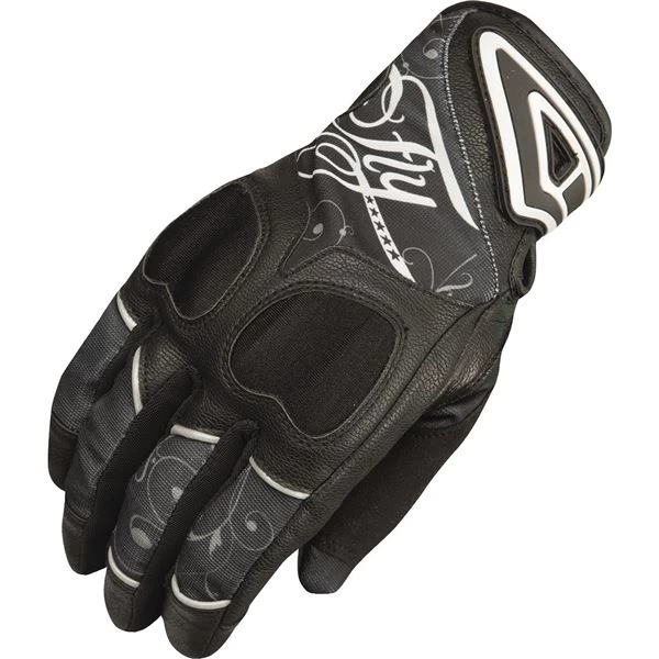 Fly Racing Venus Women's Leather / Textile Gloves 4 Fly Racing Venus Women's Leather / Textile Gloves - Image 2