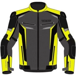 Cortech Speedway Collection Hyper-Flo Vented Textile Jacket -Motorcycle Equipment Store 163 8916 0113 04