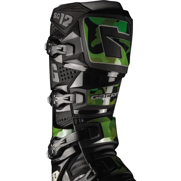 Gaerne SG12 Army Camo Boot Sticker Kit 3 Gaerne SG12 Army Camo Boot Sticker Kit