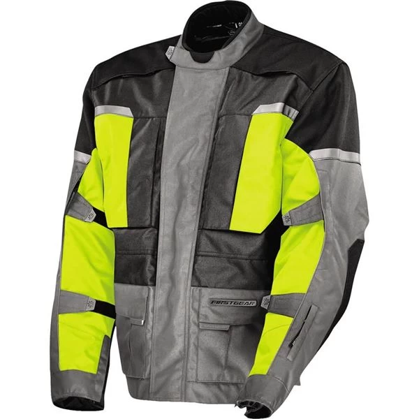 Firstgear Jaunt Hi-Viz Textile Jacket 3 Firstgear Jaunt Hi-Viz Textile Jacket