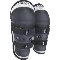 Fox Racing Titan Pee Wee Knee / Shin Guards 12 Fox Racing Titan Pee Wee Knee / Shin Guards -Motorcycle Equipment Store 260 08037 464 OS