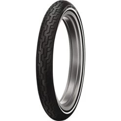 Dunlop Harley-Davidson D402 MH90-21 Medium White Wall Front Tire