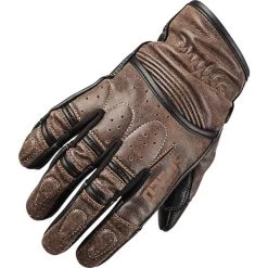 Speed And Strength Rust And Redemption Leather Gloves -Motorcycle Equipment Store 387 8621
