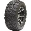 Ocelot 12x7, 4 / 4, 3+4 D117 Golf Cart Wheel And Ocelot 22x10.5-12 Aurora GT Tire Kit -Motorcycle Equipment Store 556 126602 1217