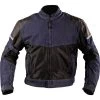 Motonation Campera Vented Denim / Textile Jacket -Motorcycle Equipment Store 855 TCM BLBK 3S